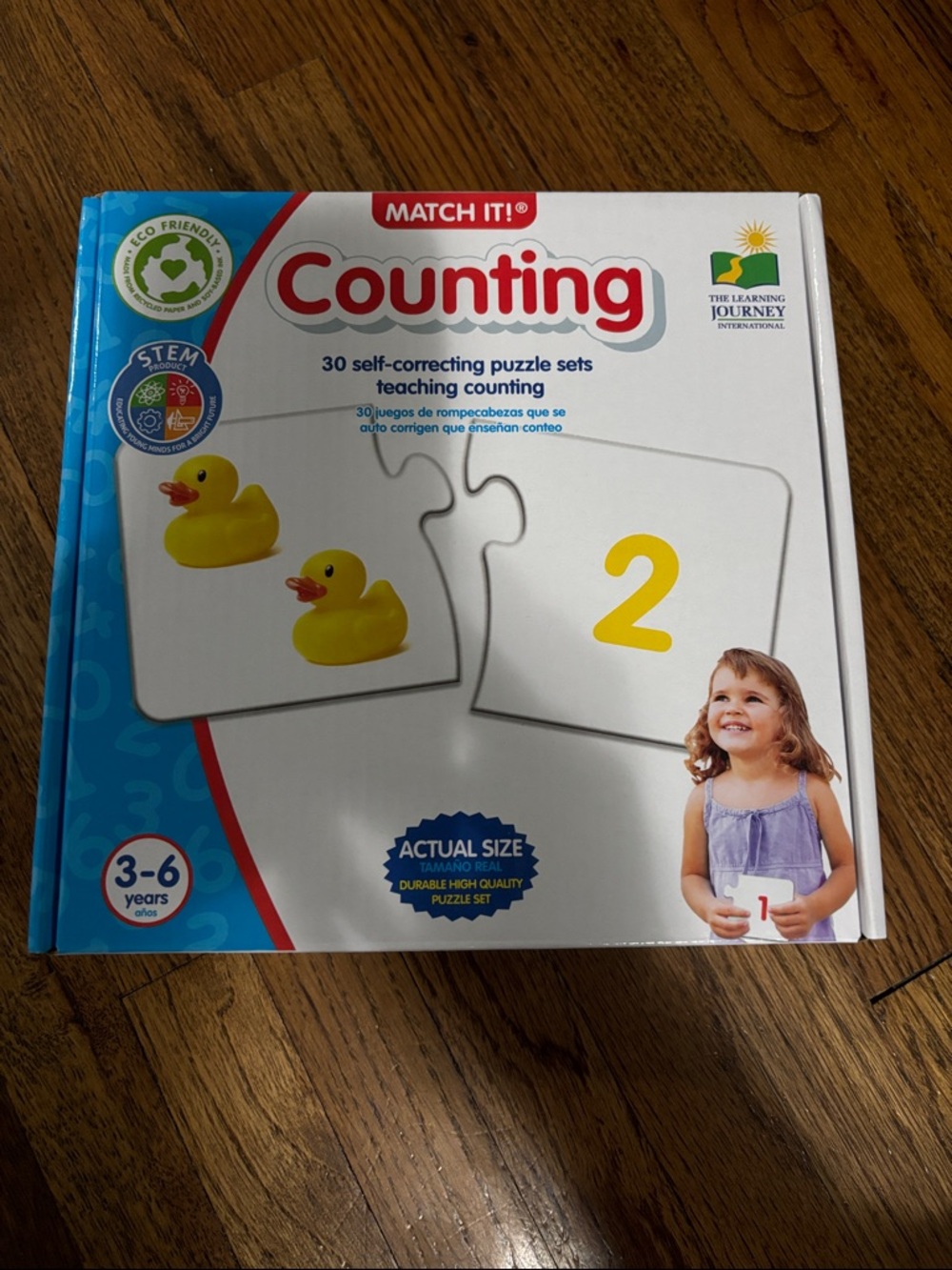 Counting 2-Piece Number Puzzles